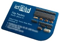 Visitekaarduino - An Arduino on a businesscard